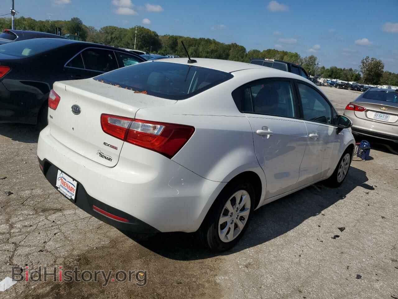 2012 KIA RIO - VIN: KNADN4A3XC6083924 - Фото 3