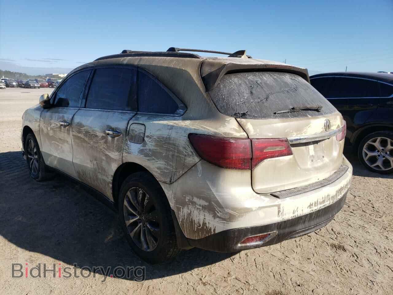 2016 ACURA MDX - VIN: 5FRYD3H42GB011558 - Фото 2