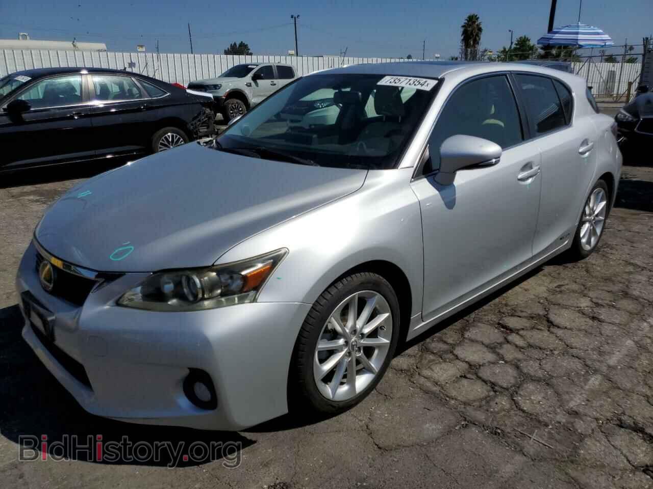 Photo JTHKD5BH2C2098548 - LEXUS CT 200 2012