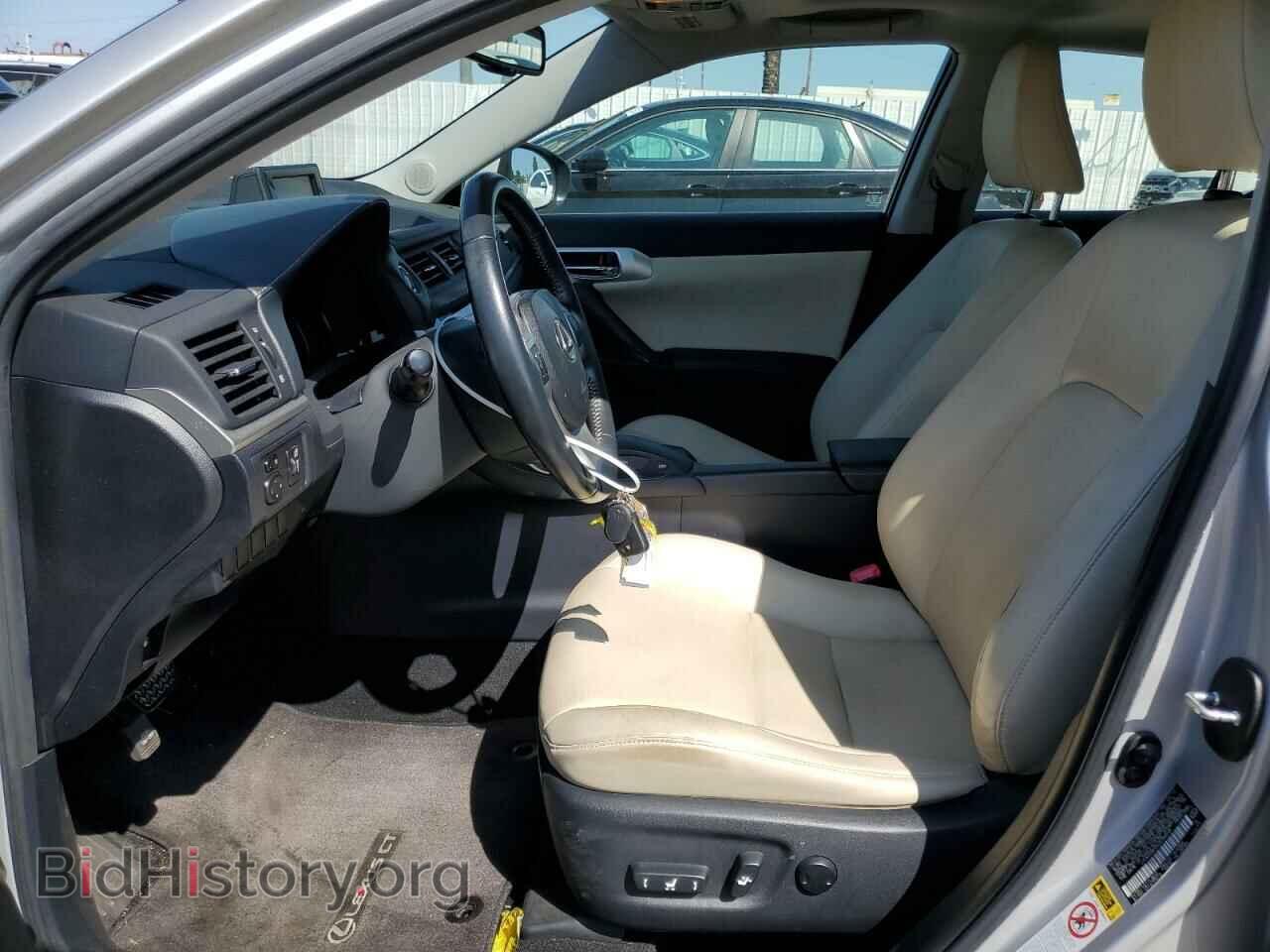 2012 LEXUS CT 200 - VIN: JTHKD5BH2C2098548 - Фото 7