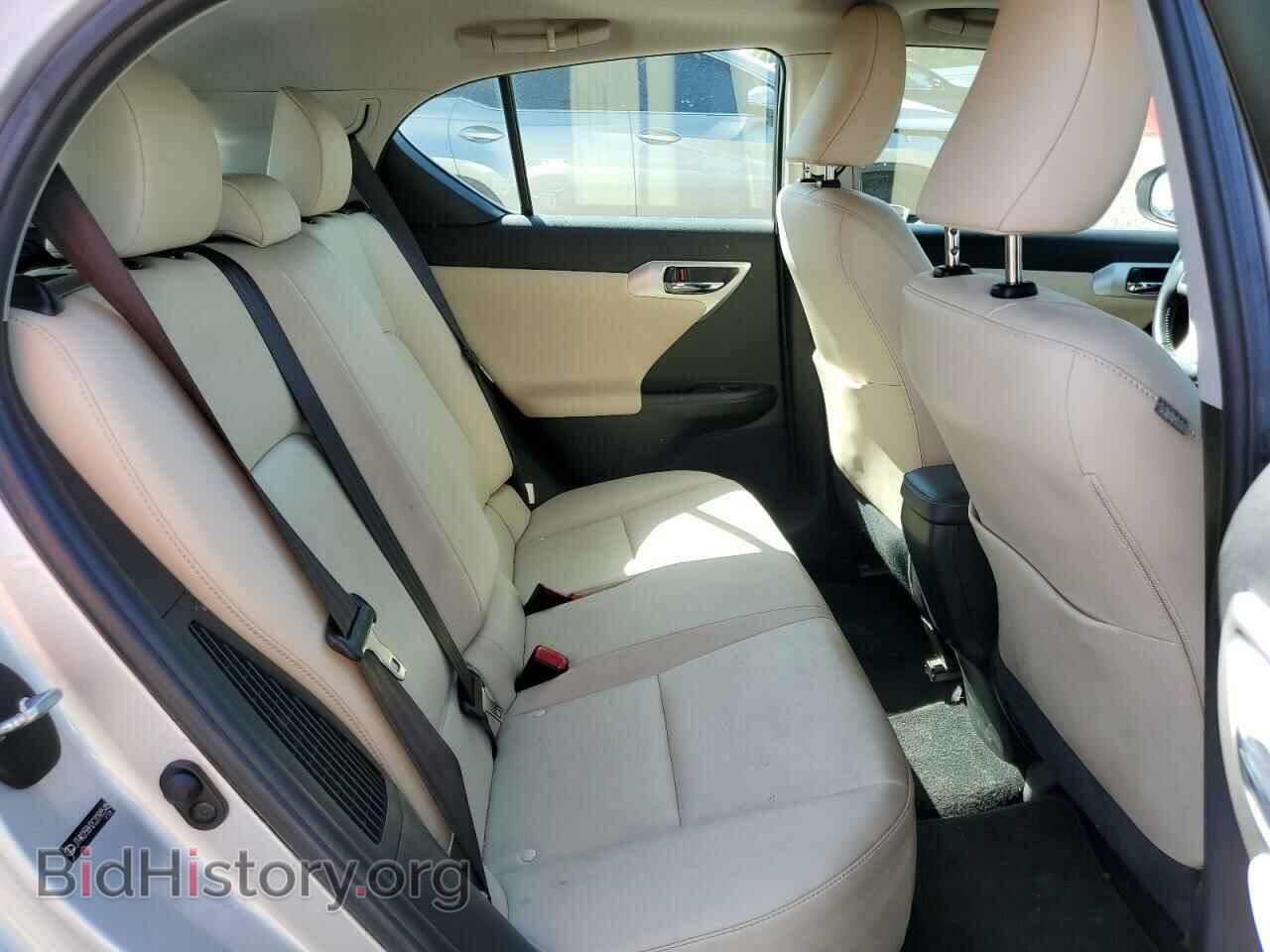 2012 LEXUS CT 200 - VIN: JTHKD5BH2C2098548 - Фото 10