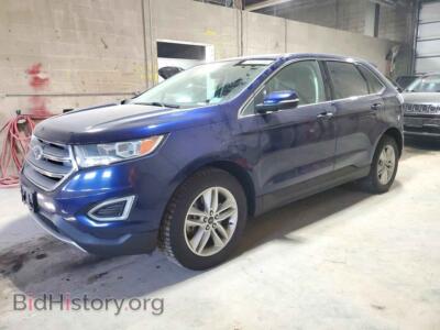 2016 Ford EDGE SEL, синий — VIN 2FMPK4J9XGBB72022, Copart