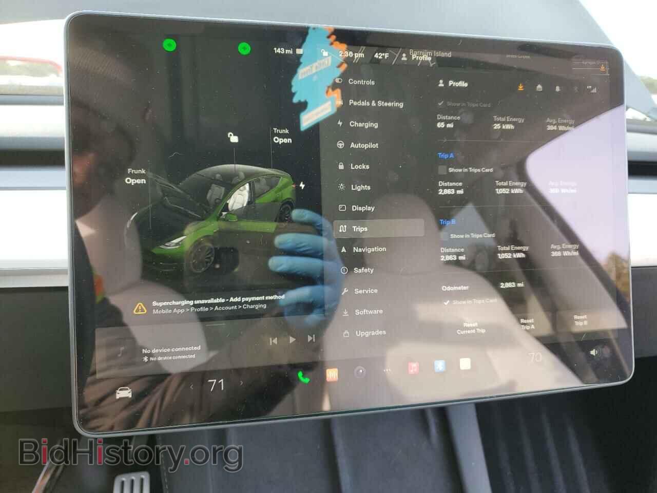 2022 TESLA MODEL Y - VIN: 7SAYGDEF0NF439441 - Фото 9