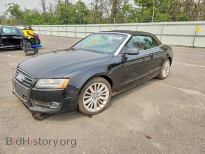 2012 Audi A5 Premium Plus, black — VIN WAULFAFH2CN001458, Copart
