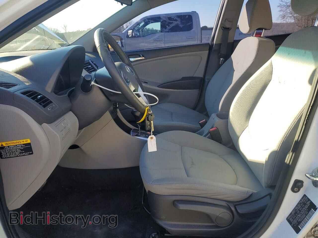 2012 HYUNDAI ACCENT - VIN: KMHCU5AE0CU053170 - Фото 7