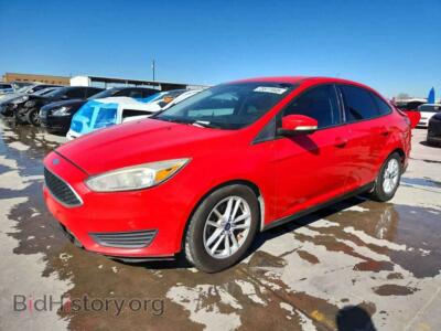 2017 Ford FOCUS SE, красный — VIN 1FADP3F20HL298573, Copart
