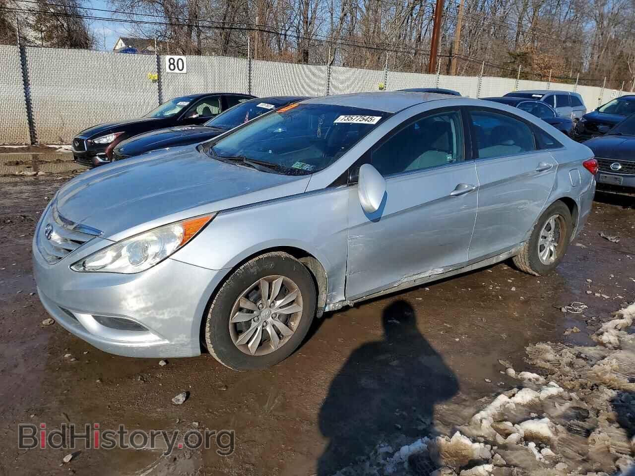 Photo 5NPEB4AC6BH206185 - HYUNDAI SONATA 2011