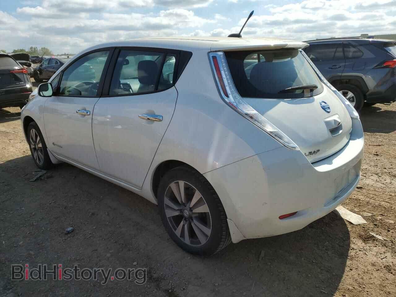 2014 NISSAN LEAF - VIN: 1N4AZ0CP3EC337020 - Фото 2