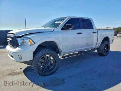 2015 RAM 1500 Laramie, белый — VIN 1C6RR6NM5FS735962, Copart