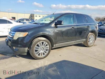 2010 Ford EDGE Limited, черный — VIN 2FMDK3KC4ABA09350, Copart