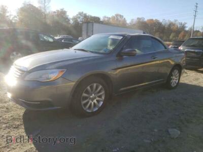 2013 Chrysler 200 200 Tourin, бирюзовый — VIN 1C3BCBEB6DN716386, Copart