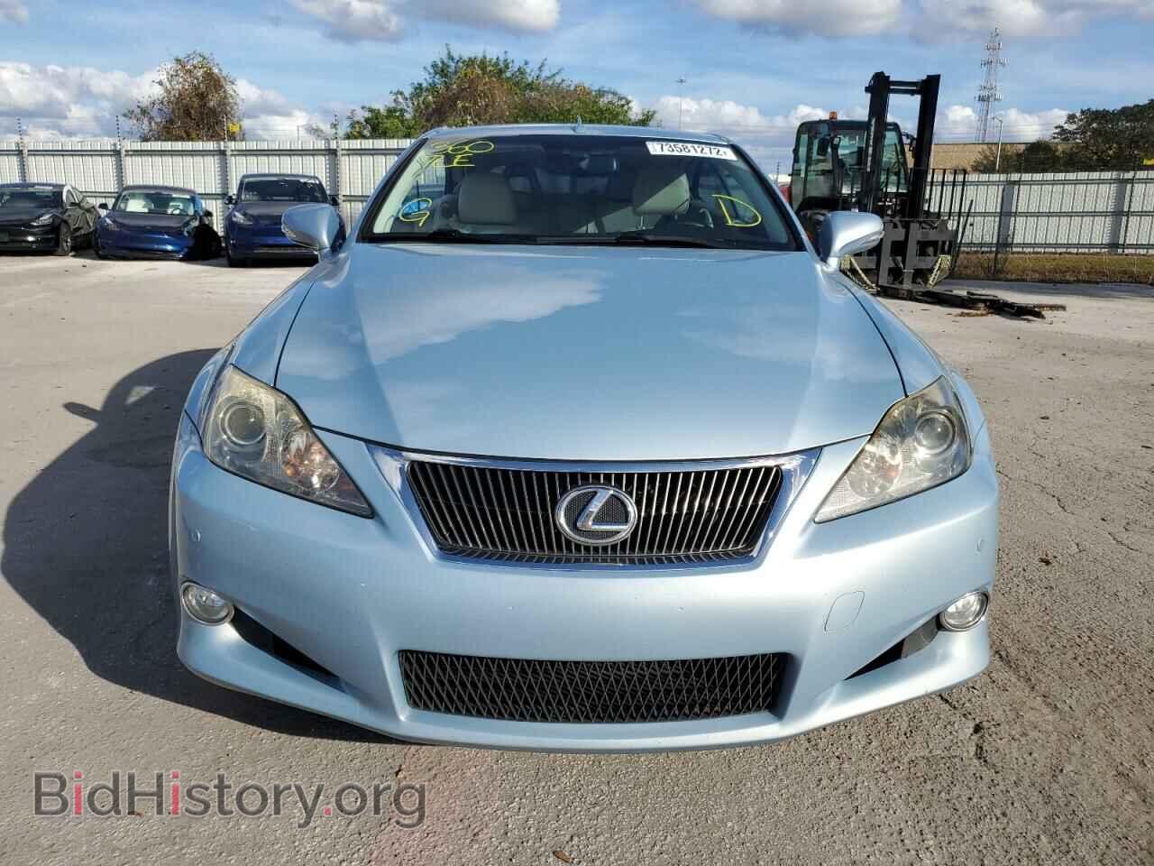 2010 LEXUS IS - VIN: JTHFE2C22A2502789 - Фото 5