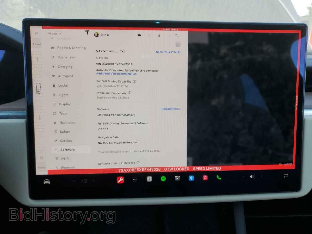 2024 TESLA MODEL X - VIN: 7SAXCBE5XRF447328 - Photo 9