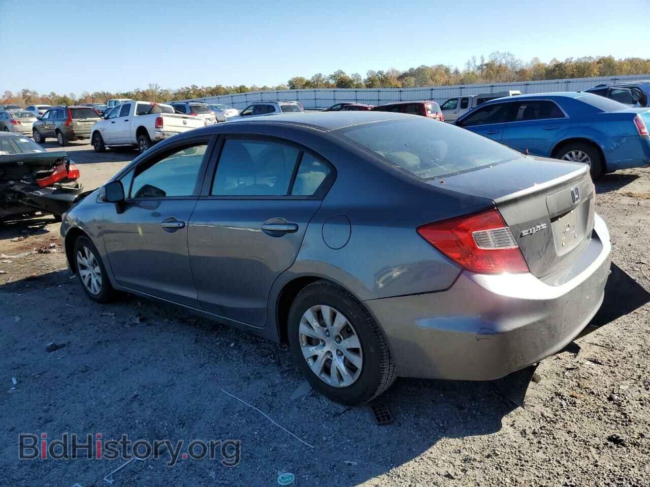 2012 HONDA CIVIC - VIN: 2HGFB2F50CH325171 - Фото 2