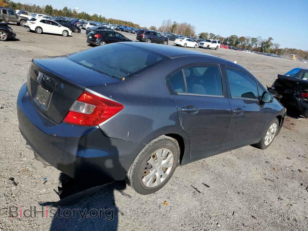 2012 HONDA CIVIC - VIN: 2HGFB2F50CH325171 - Фото 3