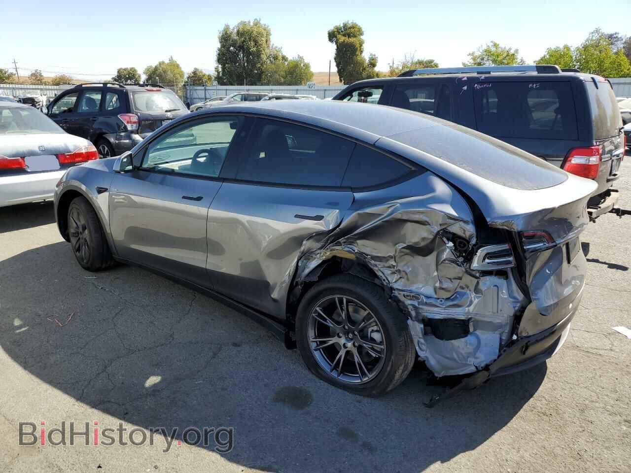 2024 TESLA MODEL Y - VIN: 7SAYGDED8RF195669 - Фото 2