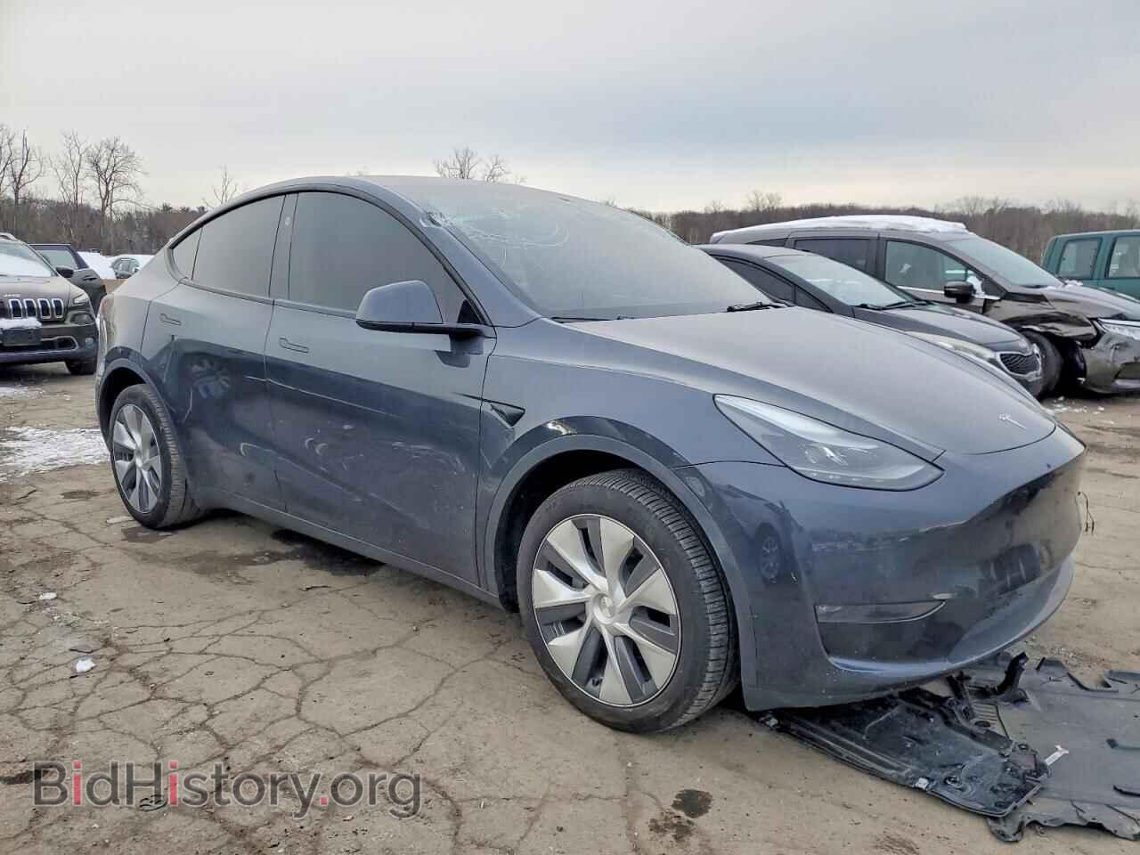 2024 TESLA MODEL Y - VIN: 7SAYGDEE2RA223245 - Фото 4