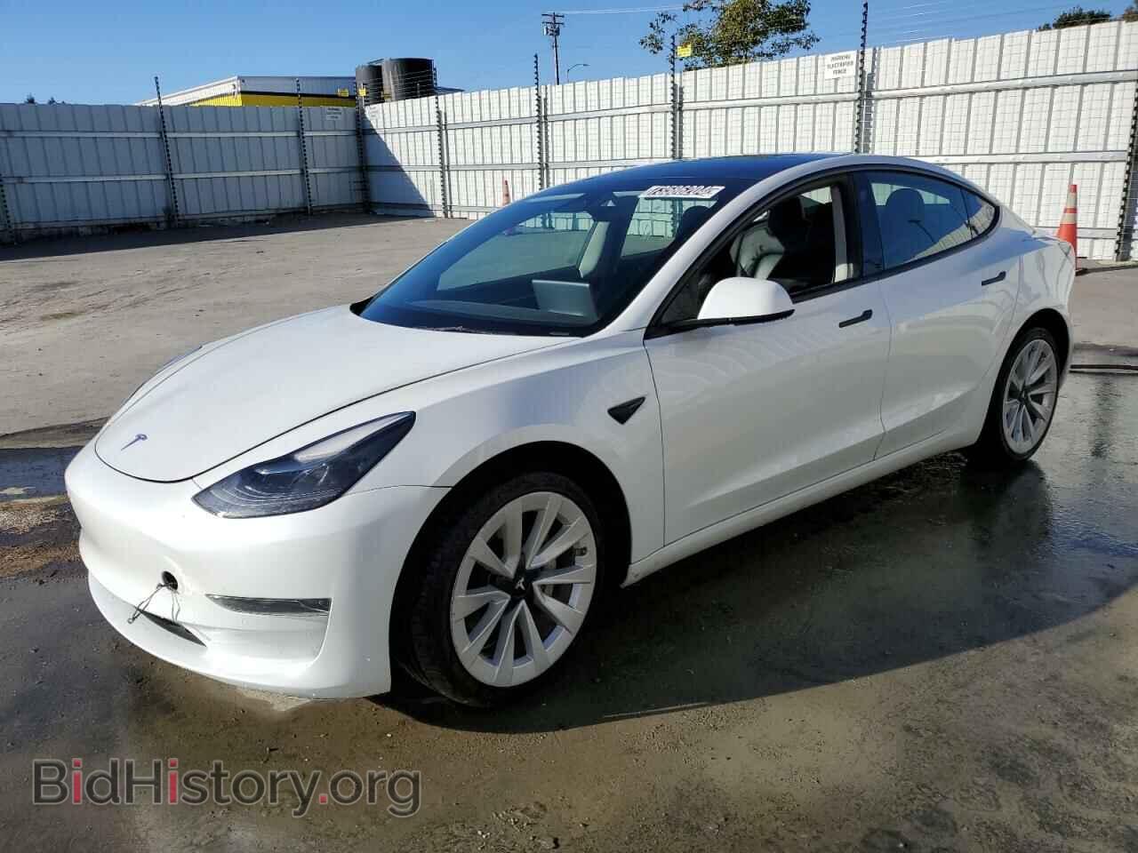 Photo 5YJ3E1EA5NF143265 - TESLA MODEL 3 2022