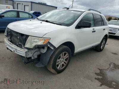 2009 Ford EDGE Edge SE, белый — VIN 2FMDK36C79BA85621, Copart