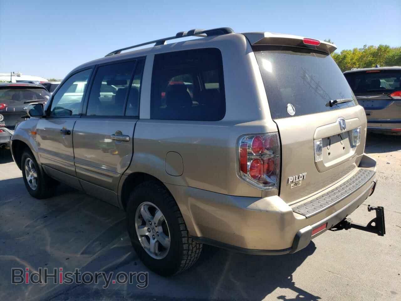 2007 HONDA PILOT - VIN: 5FNYF28687B008929 - Фото 2