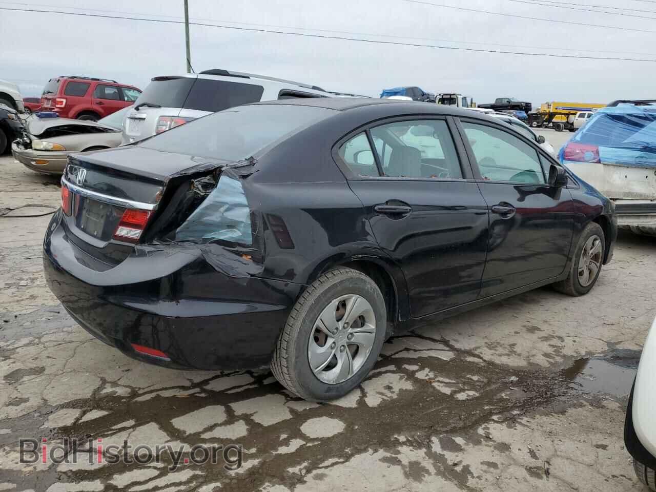 2014 HONDA CIVIC - VIN: 19XFB2F55EE031973 - Фото 3