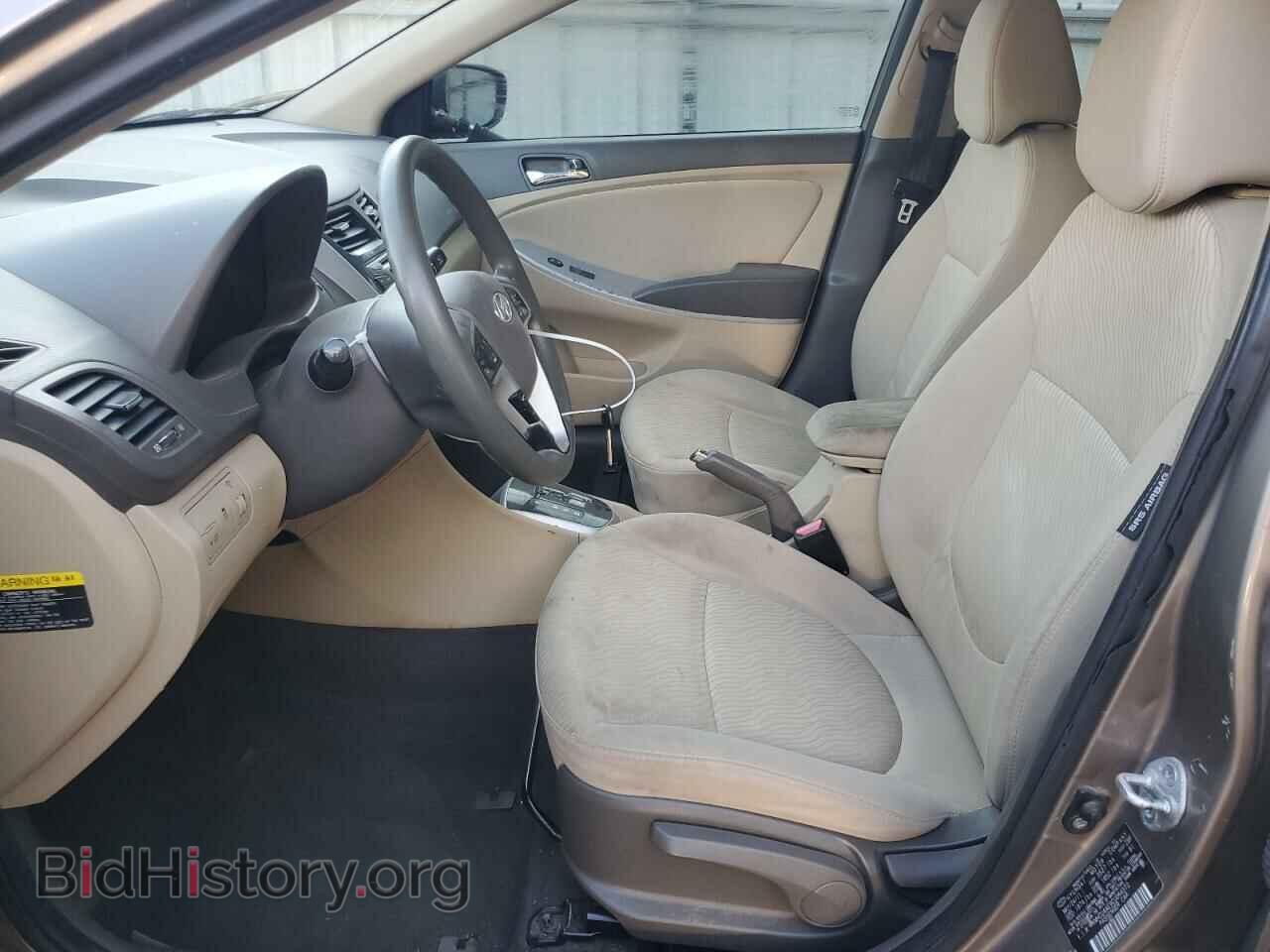 2012 HYUNDAI ACCENT - VIN: KMHCU4AE9CU064372 - Фото 7