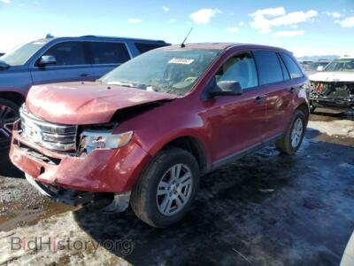 2008 Ford EDGE Edge SE, красный — VIN 2FMDK36C88BA13454, Copart