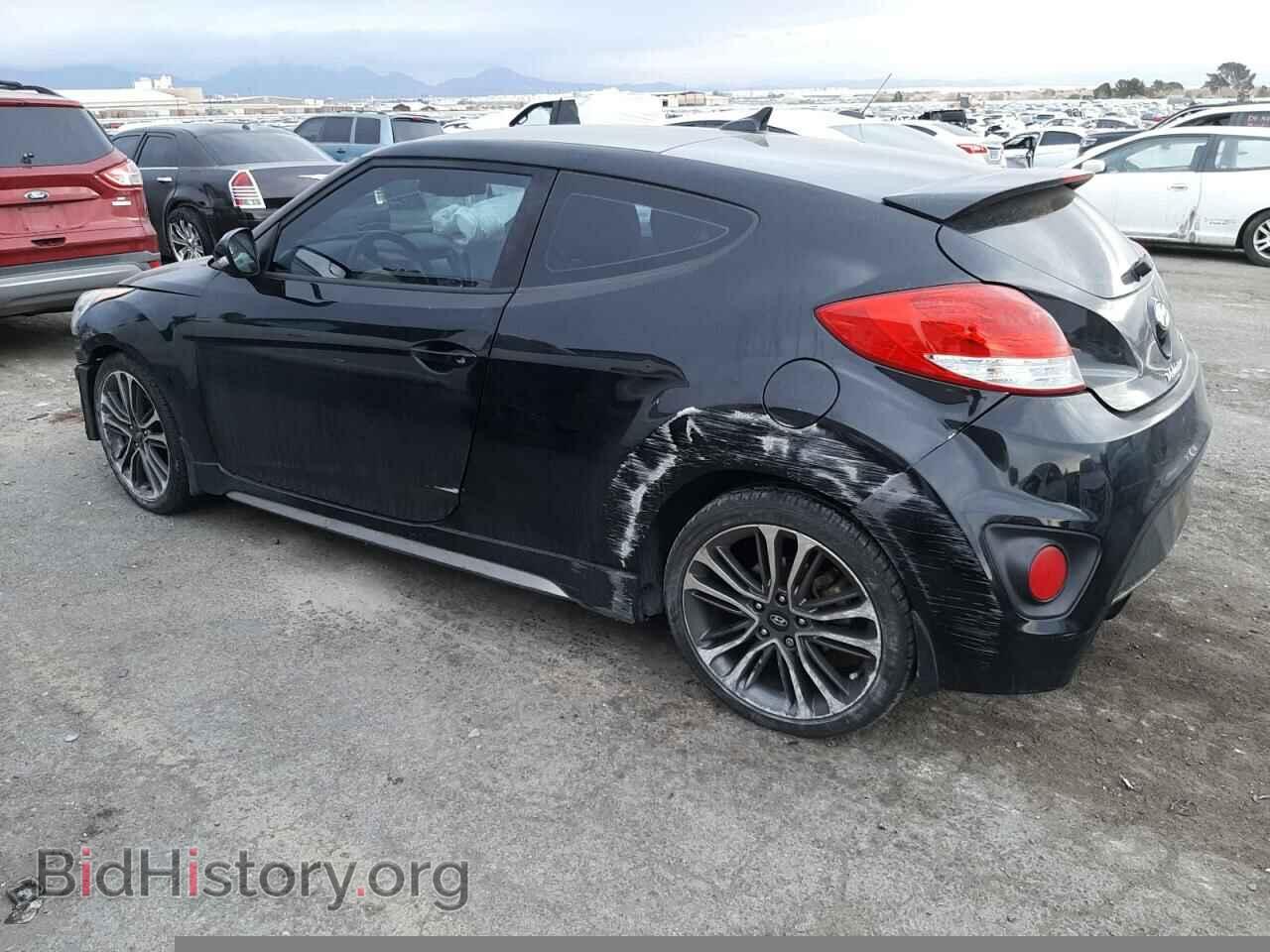 2016 HYUNDAI VELOSTER - VIN: KMHTC6AE2GU288619 - Фото 2