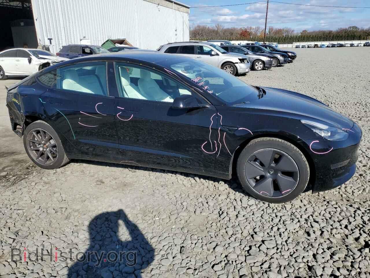2021 TESLA MODEL 3 - VIN: 5YJ3E1EA2MF861645 - Фото 4