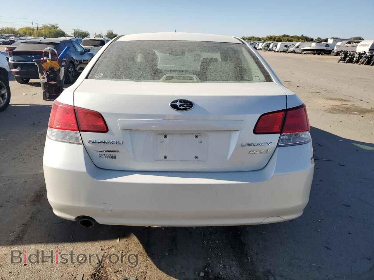 2012 SUBARU LEGACY - VIN: 4S3BMBC64C3026032 - Фото 6