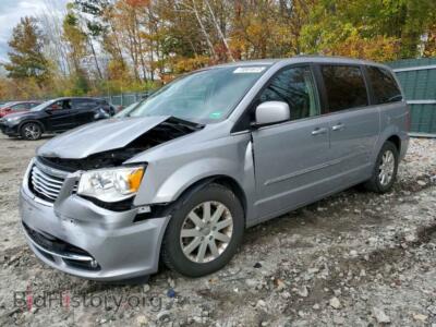 2014 Chrysler MINIVAN Town & COU, gray — VIN 2C4RC1BG7ER393779, Copart