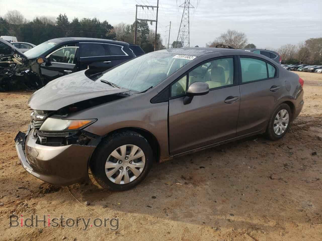 Фотография 2HGFB2F57CH529465 - HONDA CIVIC 2012