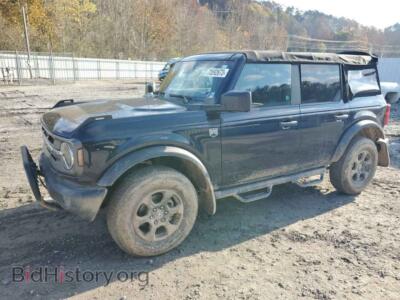 2021 Ford BRONCO Base, черный — VIN 1FMDE5BH0MLA83609, Copart