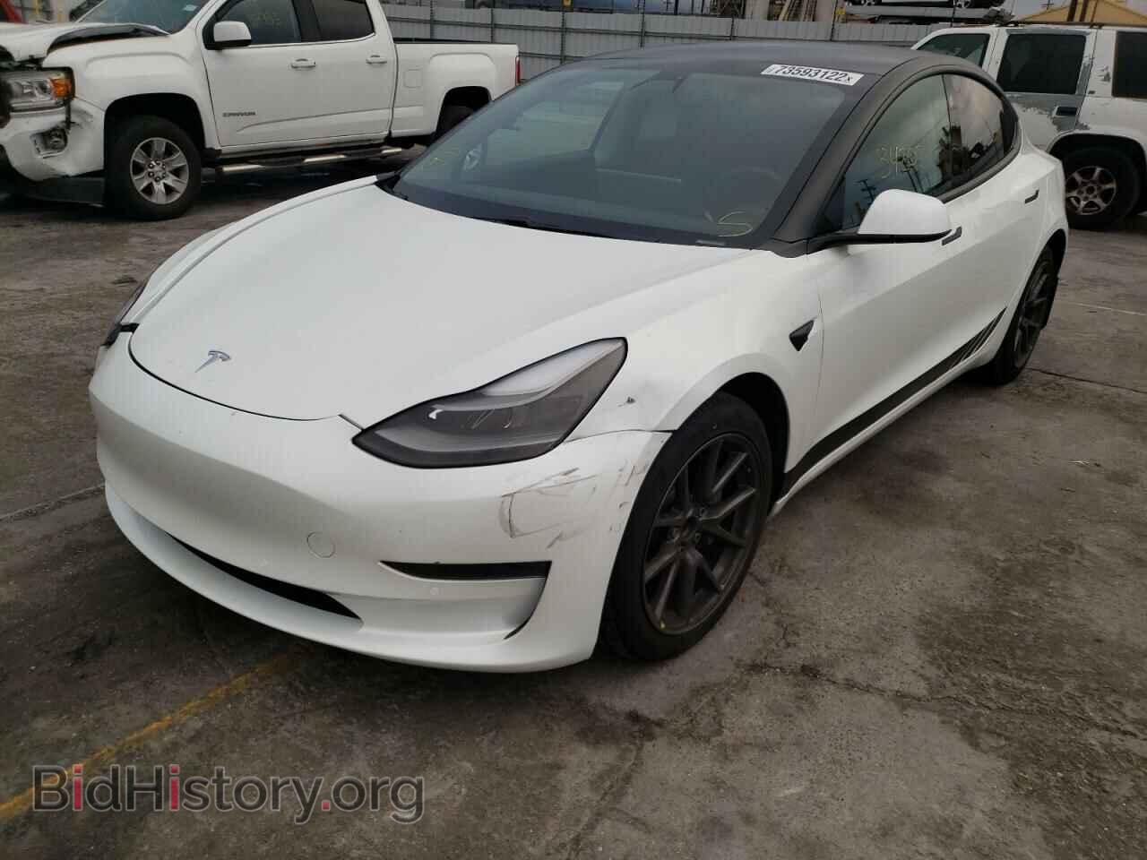 Photo 5YJ3E1EA8MF940558 - TESLA MODEL 3 2021