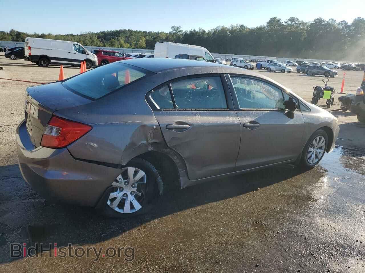 2012 HONDA CIVIC - VIN: 2HGFB2F52CH582963 - Фото 3
