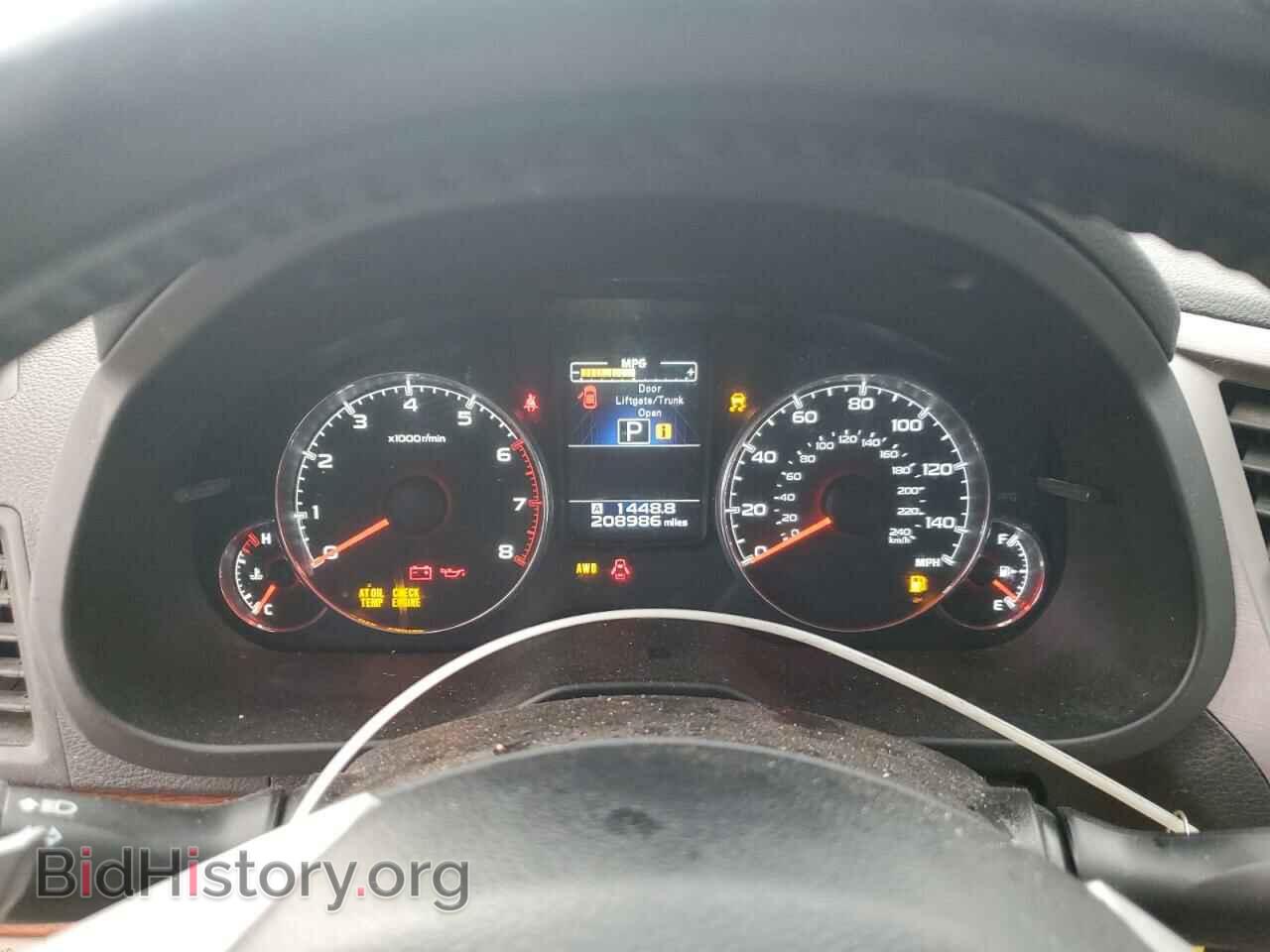 2014 SUBARU OUTBACK - VIN: 4S4BRBLC5E3291709 - Photo 9