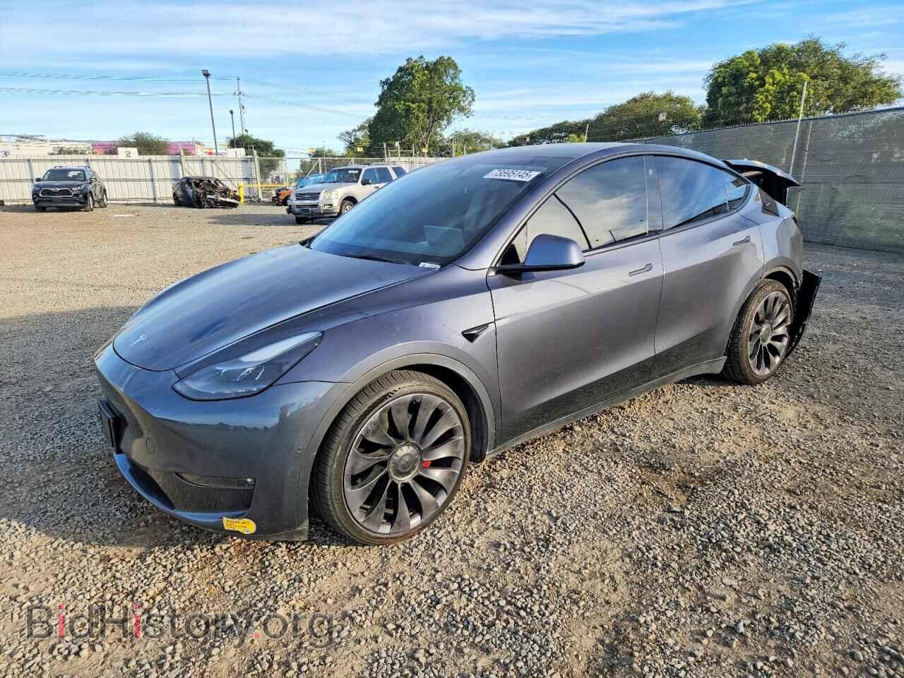 Фотография 7SAYGDEF5NF326200 - TESLA MODEL Y 2022