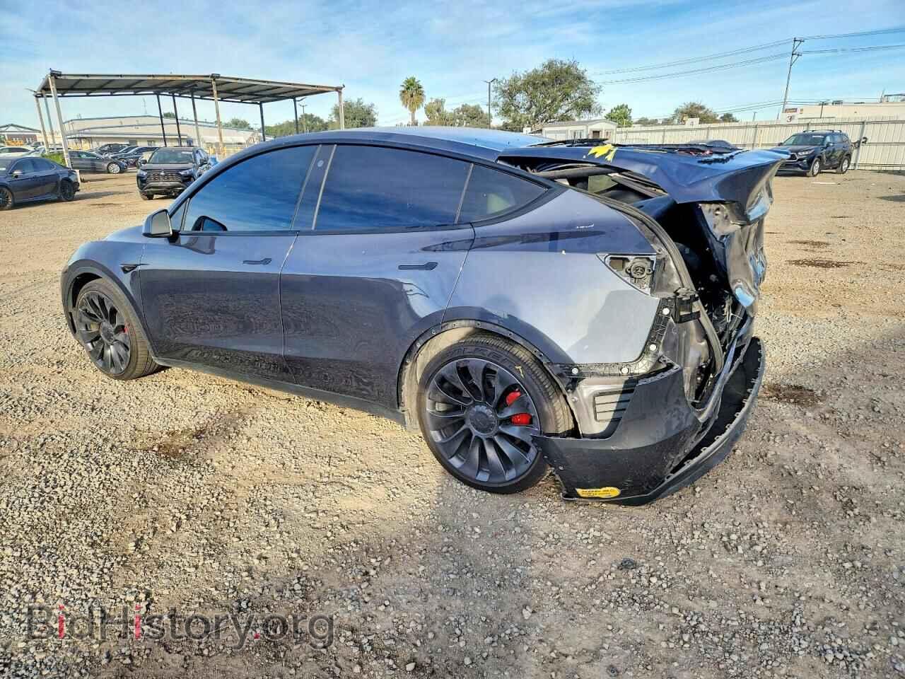 2022 TESLA MODEL Y - VIN: 7SAYGDEF5NF326200 - Фото 2