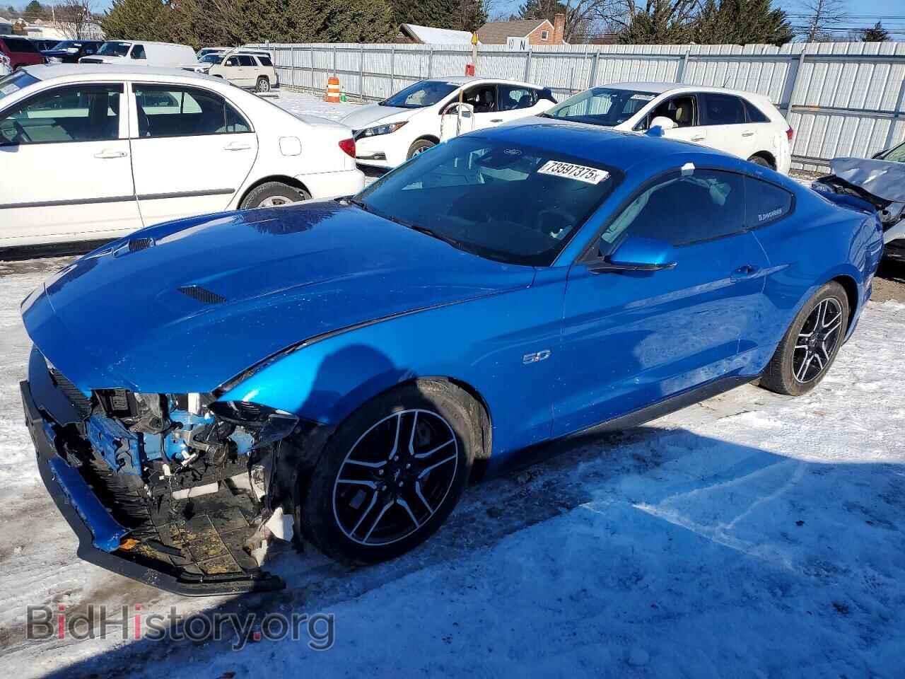Photo 1FA6P8CF7M5137875 - FORD MUSTANG 2021