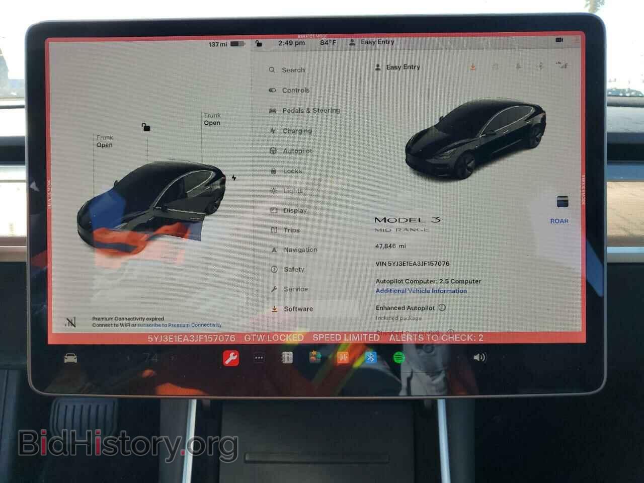 2018 TESLA MODEL 3 - VIN: 5YJ3E1EA3JF157076 - Photo 9