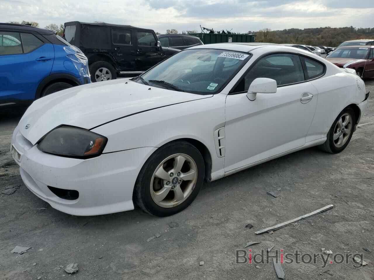 Фотография KMHHM65D76U198563 - HYUNDAI TIBURON 2006