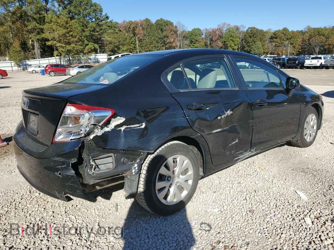 2012 HONDA CIVIC - VIN: 19XFB2F55CE368978 - Фото 3