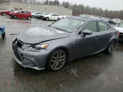 2015 Lexus IS IS 250, серый — VIN JTHCF1D22F5024596, Copart