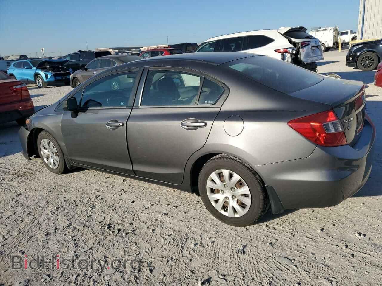2012 HONDA CIVIC - VIN: 2HGFB2F52CH580890 - Фото 2