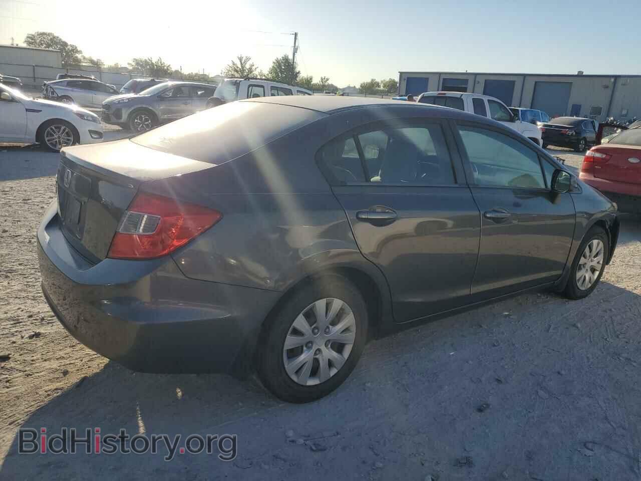 2012 HONDA CIVIC - VIN: 2HGFB2F52CH580890 - Фото 3