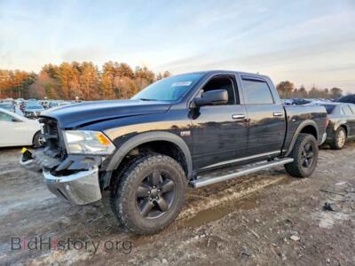 2013 RAM 1500 SLT, черный — VIN 1C6RR7LT0DS719052, Copart