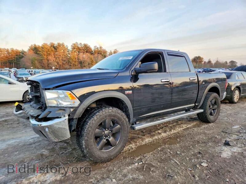 2013 RAM 1500 SLT (VIN 1C6RR7LT0DS719052) — фото 1 из 12, Copart, повреждение: передняя часть