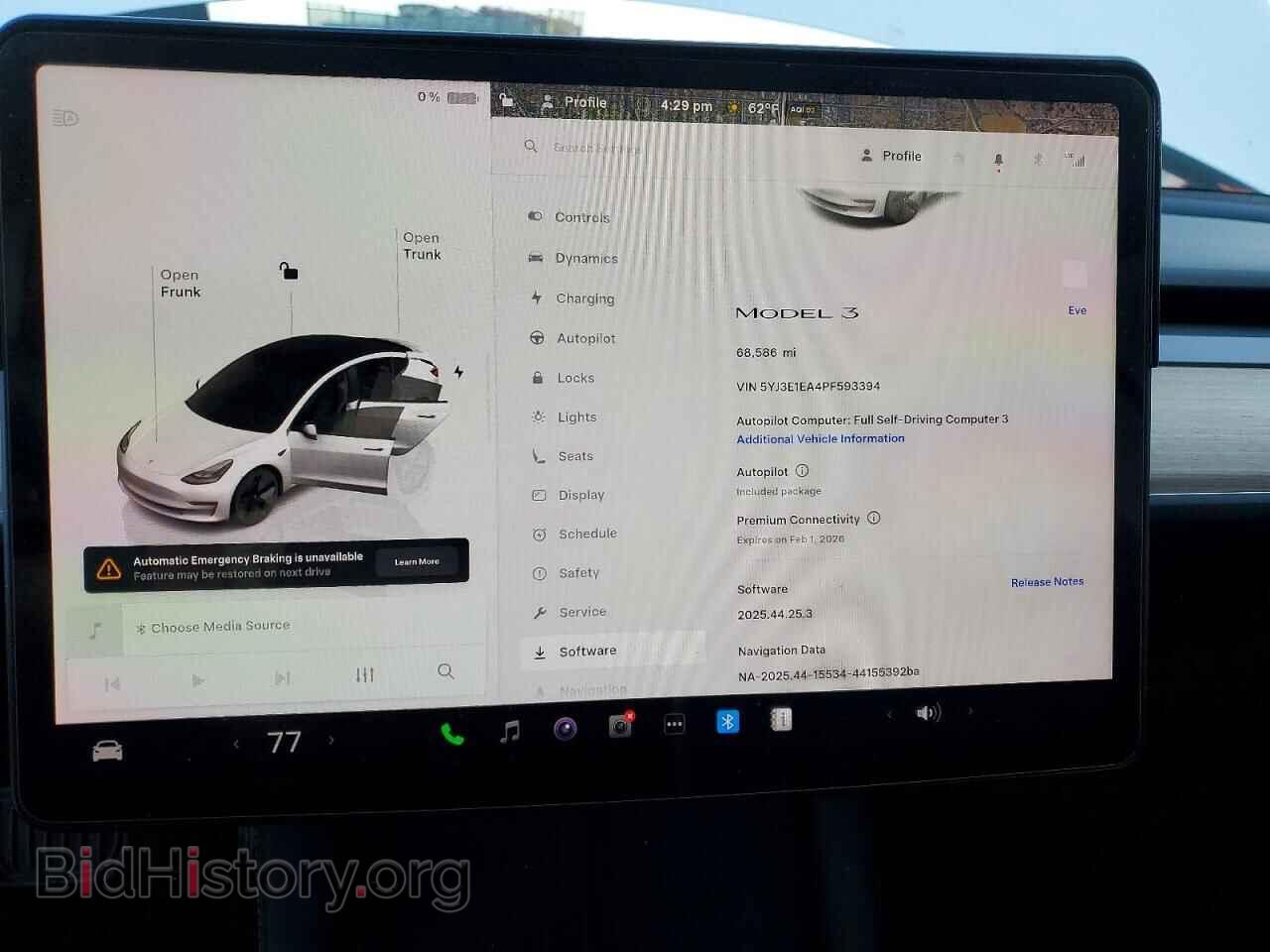 2023 TESLA MODEL 3 - VIN: 5YJ3E1EA4PF593394 - Фото 9