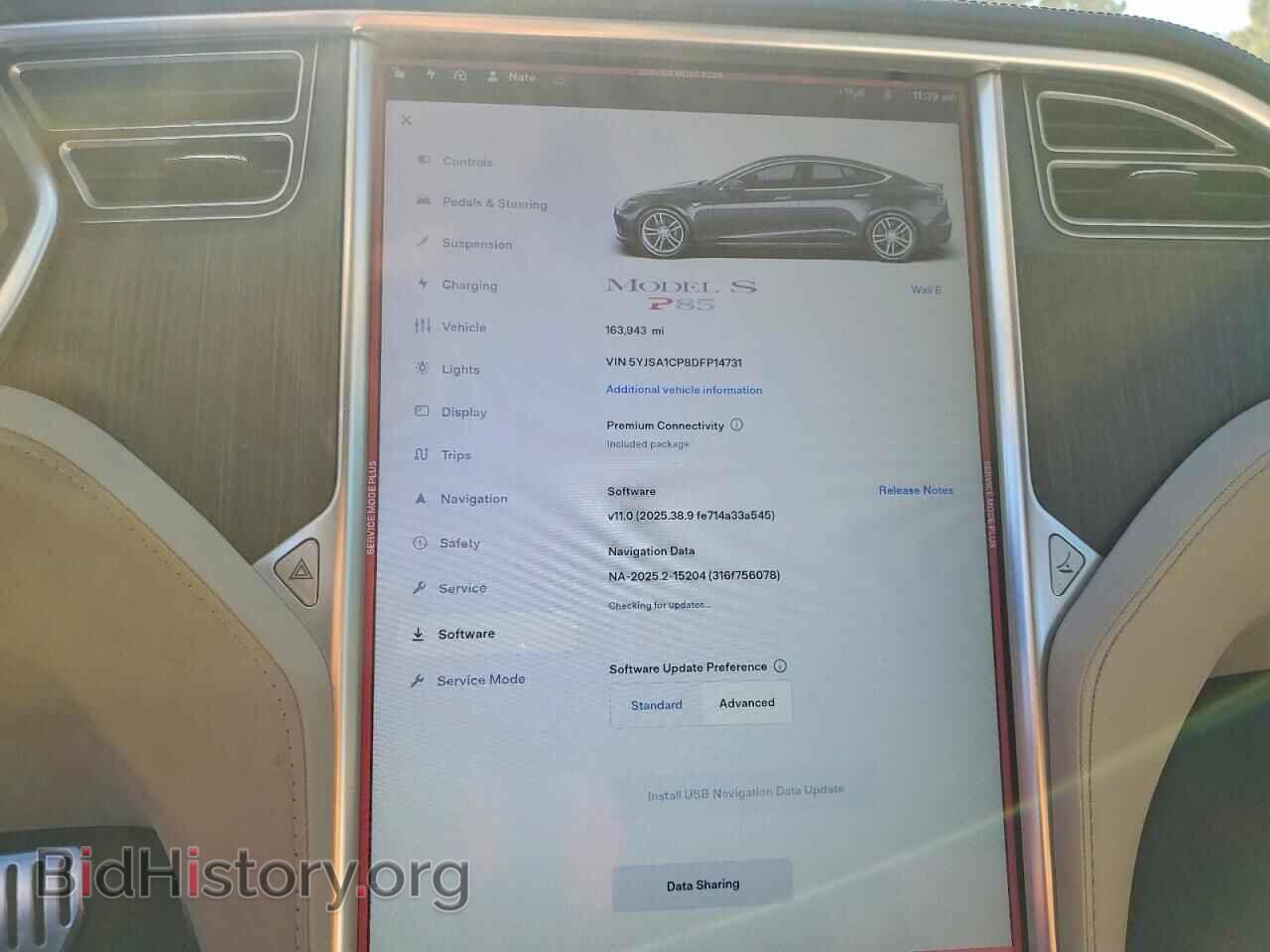 2013 TESLA MODEL S - VIN: 5YJSA1CP8DFP14731 - Photo 9