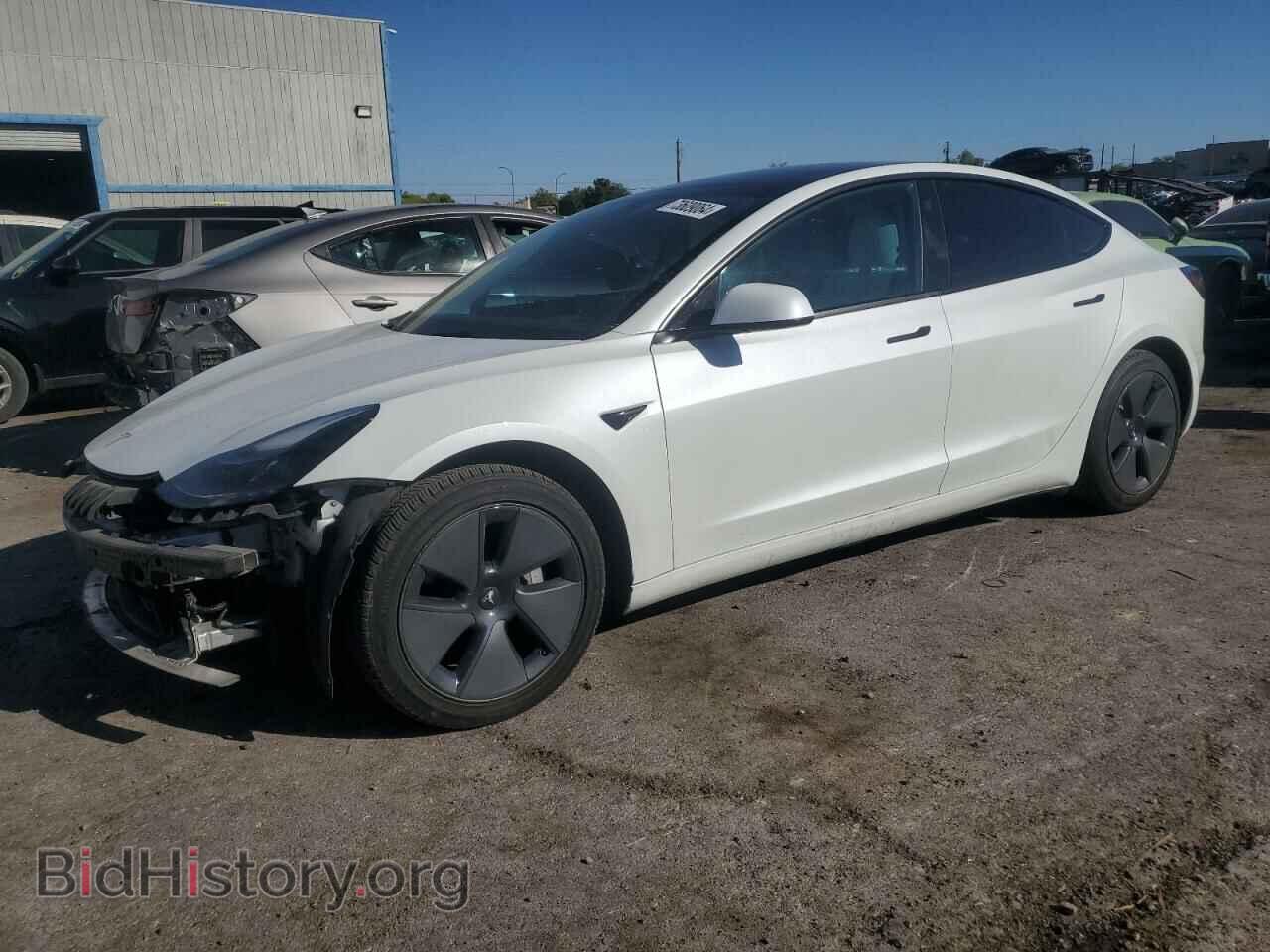 Photo 5YJ3E1EA2NF147743 - TESLA MODEL 3 2022